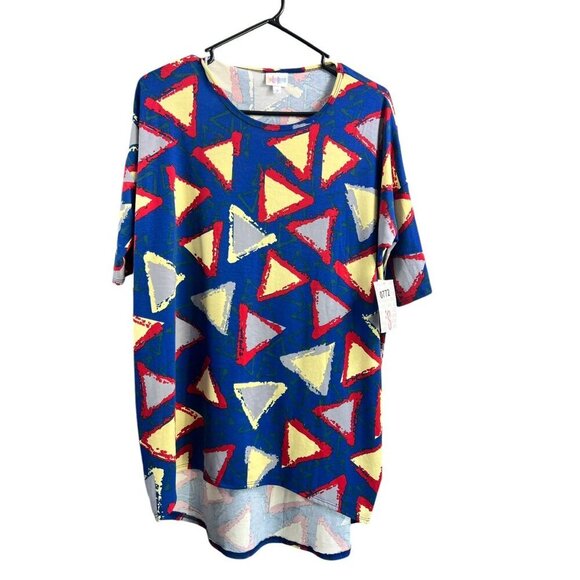 LuLaRoe Irma Women's Navy Blue Top - Picture 1 of 5